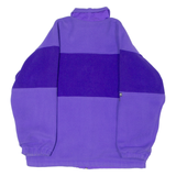 MAMMUT Nordic Zenith Mens Fleece Jacket Purple Flannel 90s Colourblock S