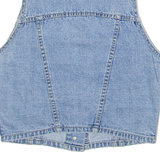 JACK MORGAN Womens Denim Waistcoat Blue 90s UK 6
