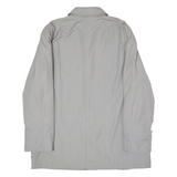 Womens Trench Jacket Grey 90s UK 16