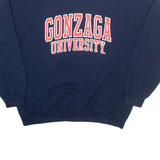 MV SPORT Gonzaga University Mens Sweatshirt Blue USA L
