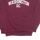 MV SPORT Washington D.C. Mens Sweatshirt Maroon USA S