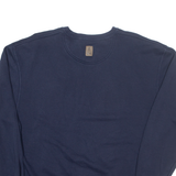BIG COTTON Sturgeon Bay Mens Sweatshirt Blue USA L