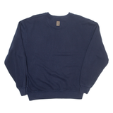 BIG COTTON Sturgeon Bay Mens Sweatshirt Blue USA L