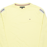 TOMMY HILFIGER Mens Sweatshirt Yellow S