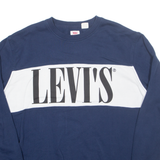 LEVI'S Mens Sweatshirt Blue M