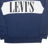 LEVI'S Mens Sweatshirt Blue M