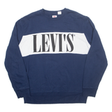 LEVI'S Mens Sweatshirt Blue M
