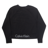 CALVIN KLEIN Sleepwear Womens Sweatshirt Black S