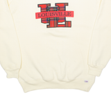 CRABLE SPORTSWEAR Louisville Womens Sweatshirt Cream USA L
