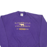 JERZEES Take The Lead Westminster Dog Womens Sweatshirt Purple XL