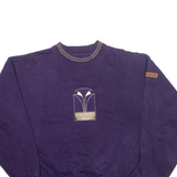 BIG COTTON Blackwolf Run Golf Course Kohler Mens Sweatshirt Purple USA L