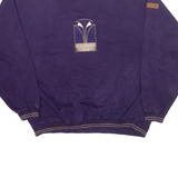 BIG COTTON Blackwolf Run Golf Course Kohler Mens Sweatshirt Purple USA L