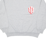 MAJESTIC Indiana Womens Sweatshirt Grey High Neck USA L