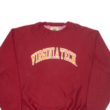 STEVE & BARRY'S Virginia Tech Mens Sweatshirt Red USA 2XL