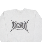 ONEITA California Hollywood Womens Sweatshirt Grey USA L
