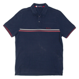 BEN SHERMAN Mens Polo Shirt Blue M