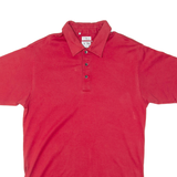 ADIDAS Mens Polo Shirt Red S