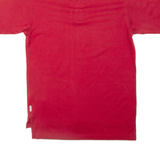 ADIDAS Mens Polo Shirt Red S