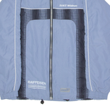JAKO SVKT Windau Netball Womens Windbreaker Jacket Blue 90s Crazy Pattern UK 10
