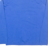 TOMMY HILFIGER Womens Jumper Blue V-Neck Tight Knit XS