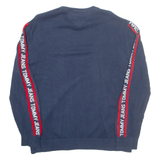 TOMMY HILFIGER Mens Jumper Blue Tight Knit M