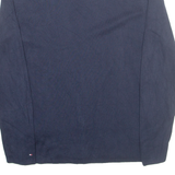 TOMMY HILFIGER Womens Jumper Blue Tight Knit L