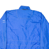 CATS Womens Rain Jacket Blue Nylon 90s M