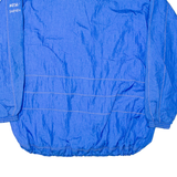 CATS Womens Rain Jacket Blue Nylon 90s M