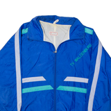 LESKI Mens Shell Jacket Blue 90s L