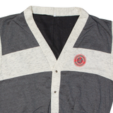 Mens Waistcoat Grey 90s XL