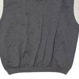 Mens Waistcoat Grey 90s XL