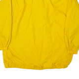 COSMOS Womens Rain Jacket Yellow 90s Hooded M