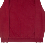 BRAX Mens Jumper Maroon 1/4 Zip Tight Knit 2XL