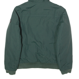 TIMBERLAND Mens Parka Jacket Green Nylon Hooded S