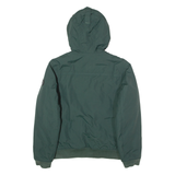 TIMBERLAND Mens Parka Jacket Green Nylon Hooded S