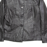 AVIATRIX Womens Jacket Black Leather L