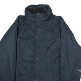 DICKIES 2 in 1 Mens Coat Blue Hooded M