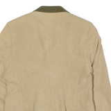 H. MOSER Womens Blazer Jacket Beige UK 10