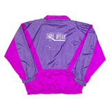 ETIREL Womens Shell Jacket Purple 90s Colourblock XL
