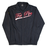 FAT PIPE Mesh Lined Mens Track Jacket Black M
