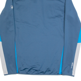 JACK WOLFSKIN Mens Track Jacket Blue Colourblock M