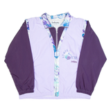 AUTHENTIC KLEIN SPORTSWEAR Womens Track Jacket Purple 90s XL