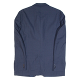 DICK Mens Blazer Jacket Blue 90s Striped L