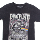 PINK FLOYD Mens Band T-Shirt Black XS