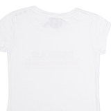 BARBOUR Womens T-Shirt White UK 8