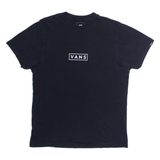 VANS Custom Fit Mens T-Shirt Black M