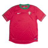 NIKE Portugal Training Mens Football Shirt Jersey Red L