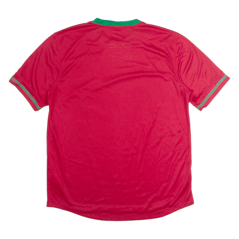NIKE Portugal Training Mens Football Shirt Jersey Red L