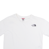 THE NORTH FACE Crop Womens T-Shirt White XS