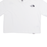 THE NORTH FACE Crop Womens T-Shirt White XS